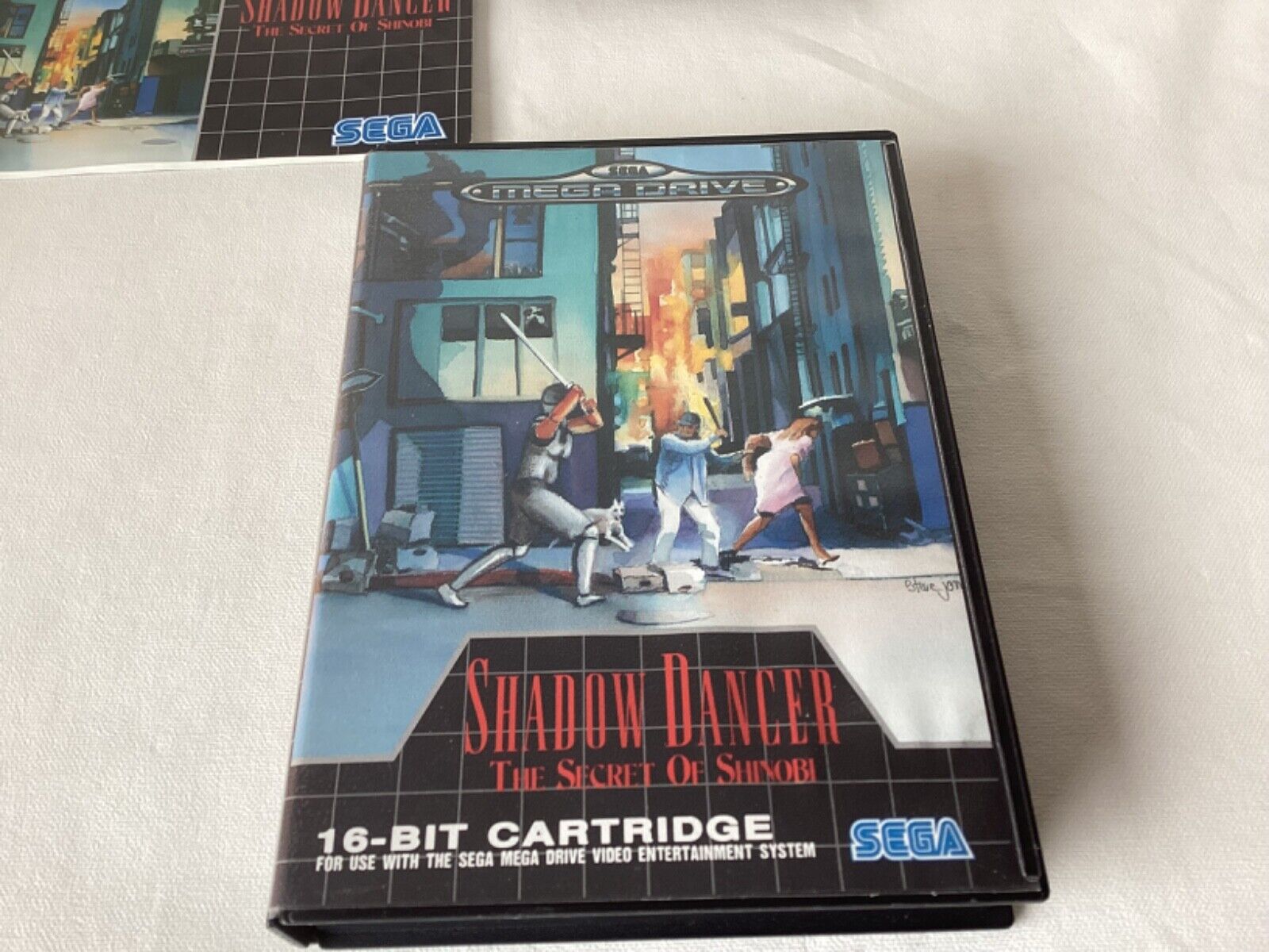 Sega Mega Drive - Shadow Dancer - The Secret Of Shinobi - PAL - Complete in box