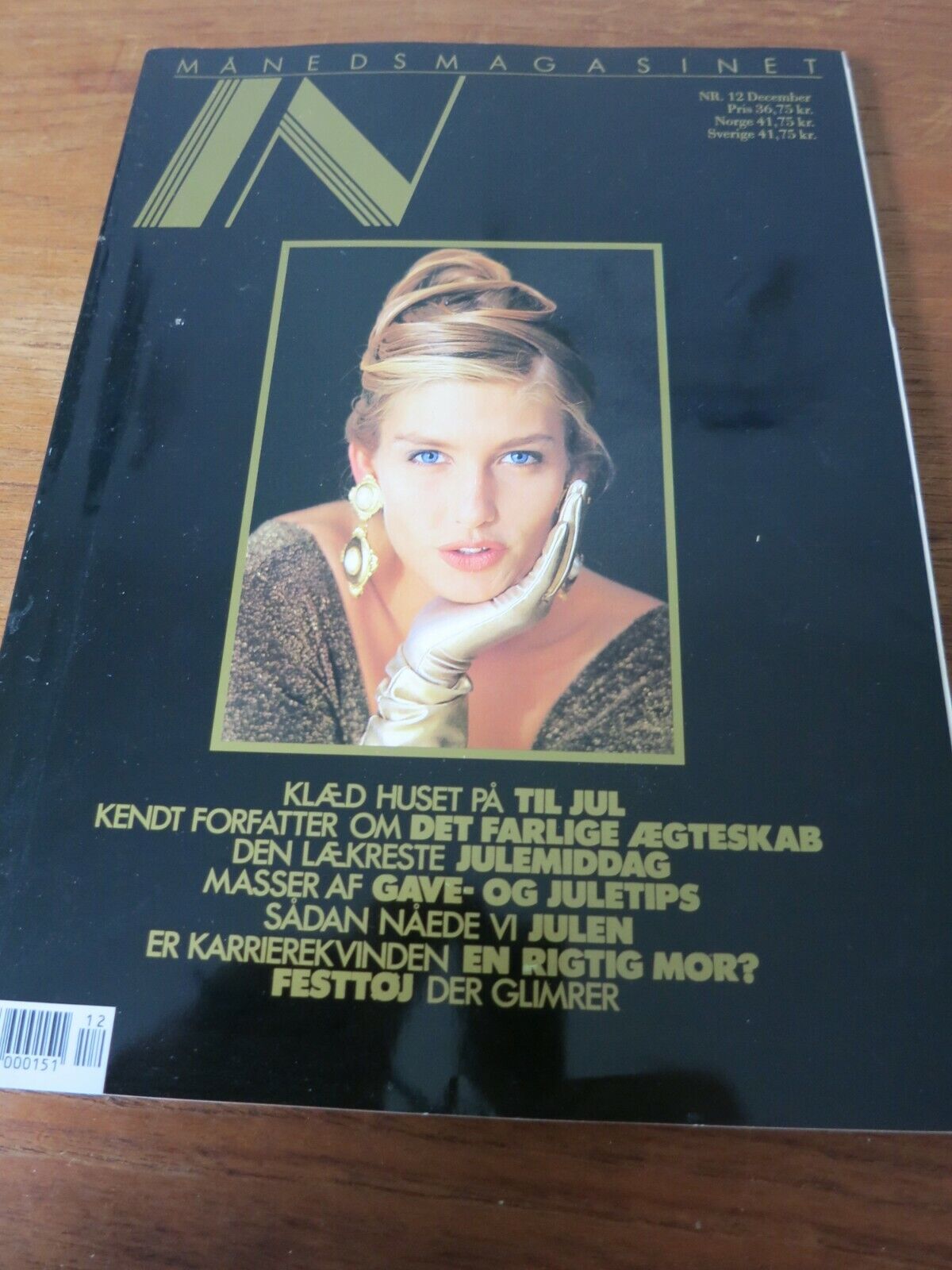 Danish Magazine IN 1991 ISABELLA ROSSELLINI Linda Evangelista Q103