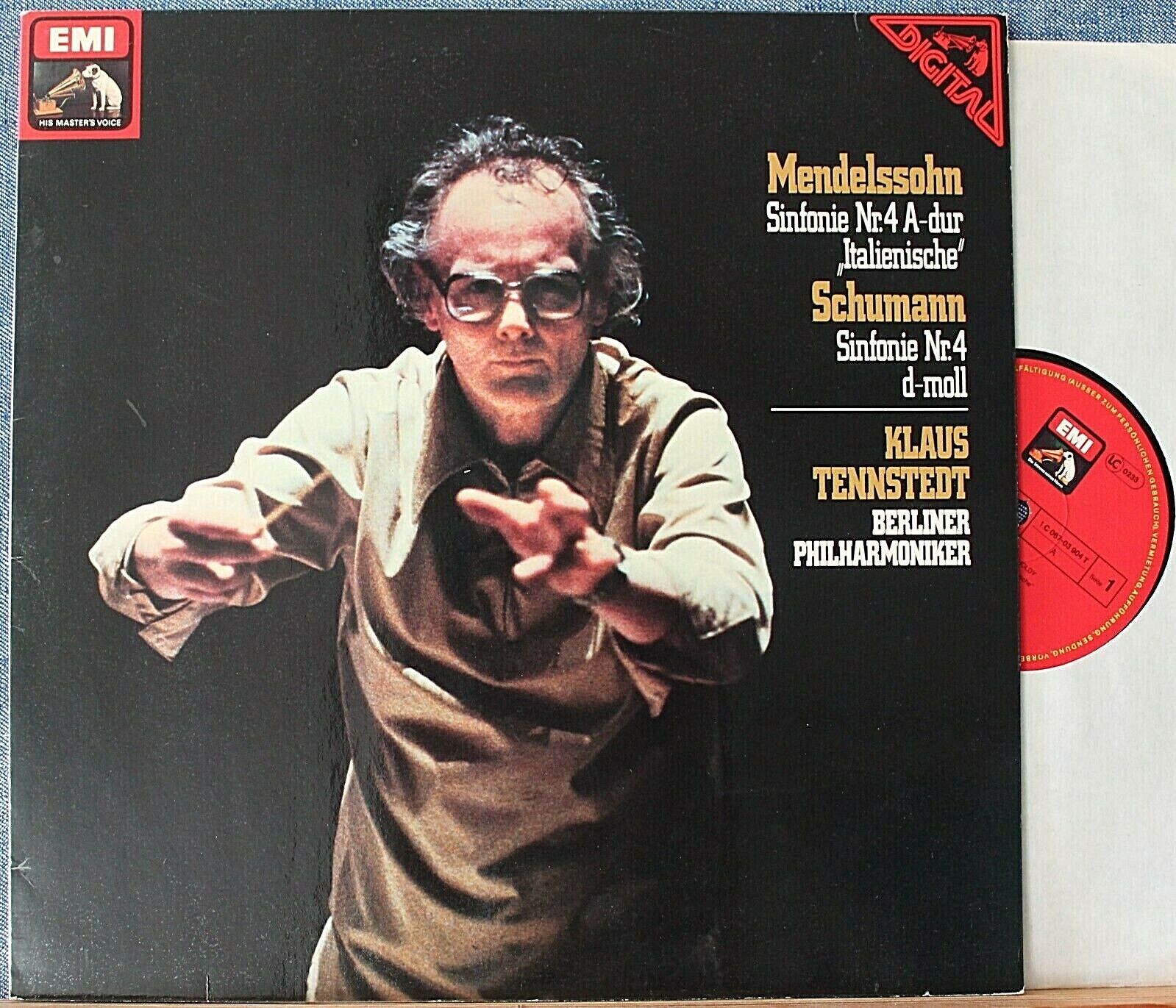 Tennstedt Mendelssohn + Schumann (Symphonies) EMI 067-03 904 dig NM