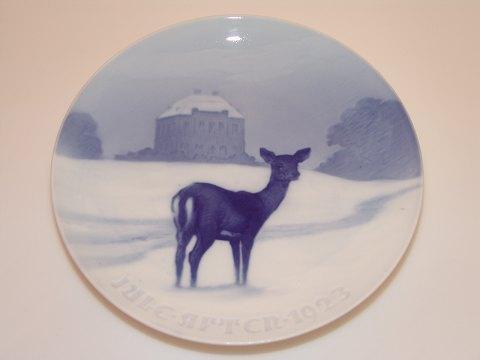 Bing & Grondahl (BG) Christmas Plate from 1923