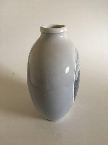 Unique Royal Copenhagen Porcelain Vase by Richard Bocher in 1933