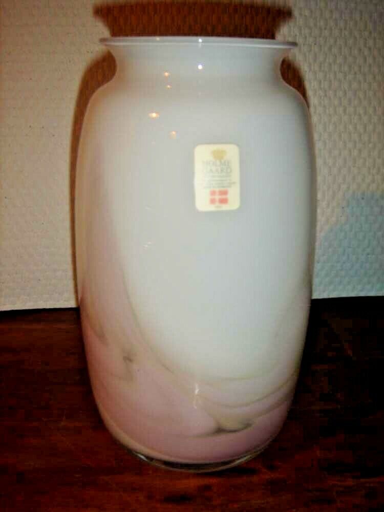 1983 SAKURA vase MICHAEL BANG for FYENS - HOLMEGAARD Denmark Labelled