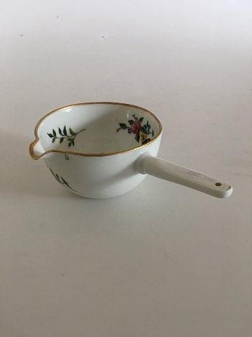 Royal Copenhagen early sauce bowl with handle from 1870's