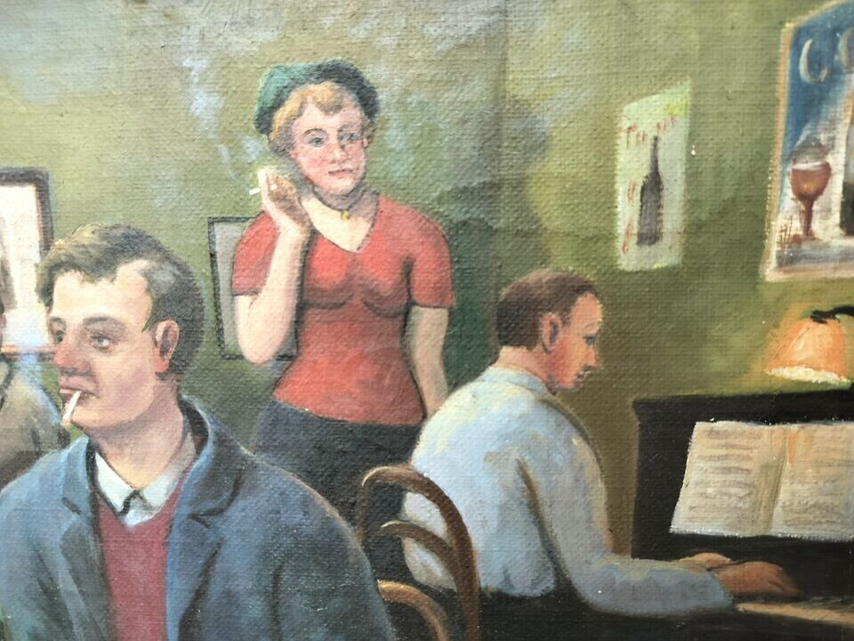 In a Bar Dated 1951