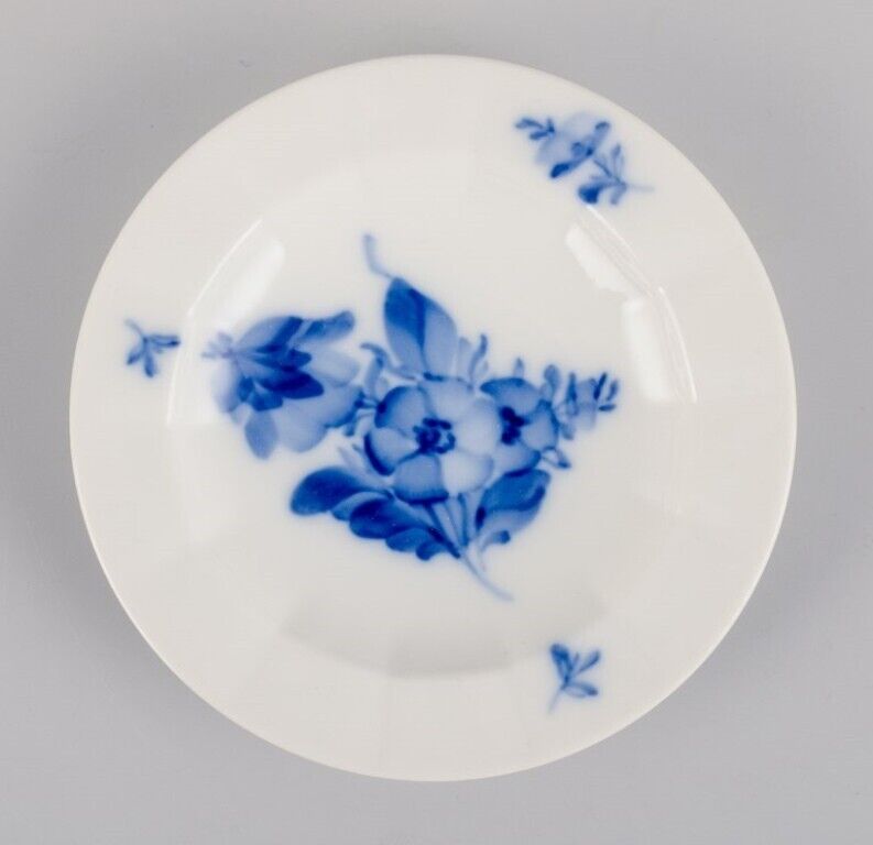 Royal Copenhagen Blue Flower Angular ten caviar bowls in porcelain