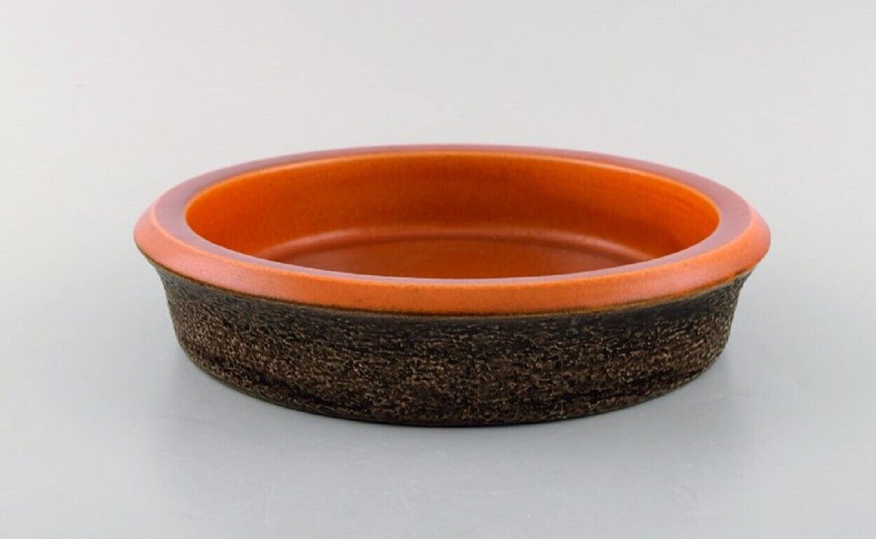 Mari Simmulson for Upsala-Ekeby Dish in glazed stoneware 1960's