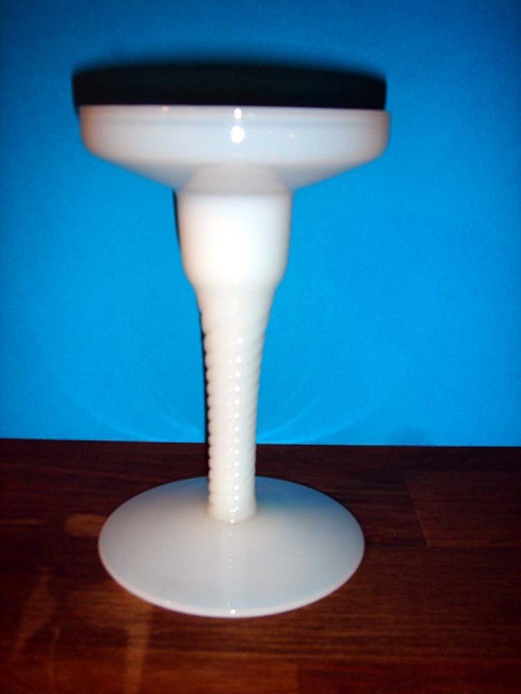 Opaline AMAGER candlestick JACOB E BANG HOLMEGAARD 1960