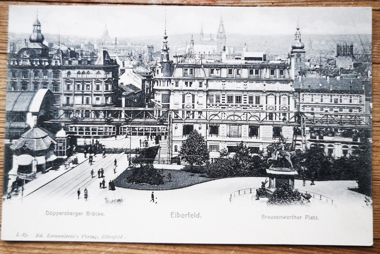 Two old postcard: Motif´s from Elberfeld in Germany c 1910  pok308