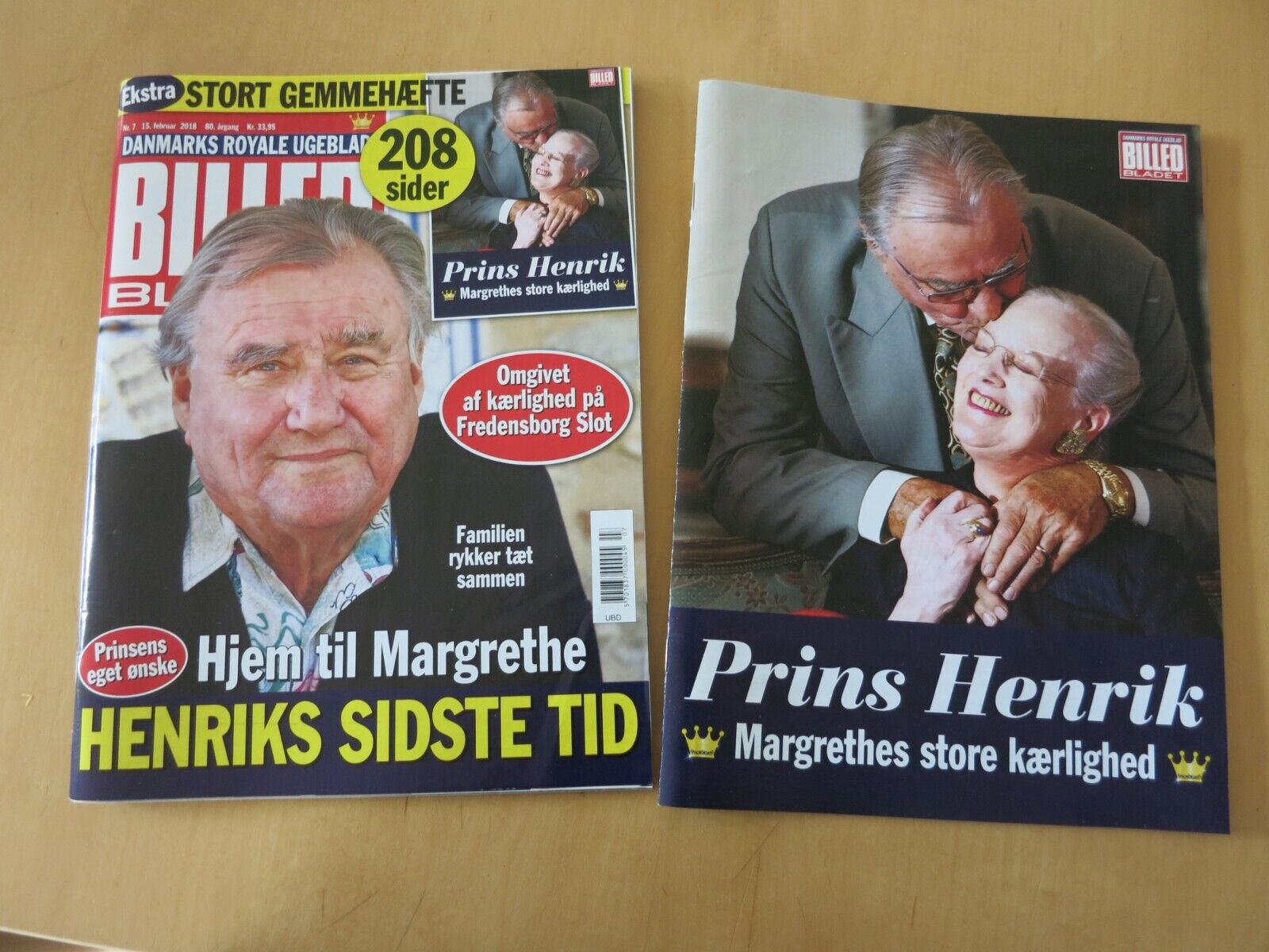 2 ROYAL Danish Magazines HENRIK MARGRETHE MARY FREDERIK MAXIMA HARRY MEGHAN BL75