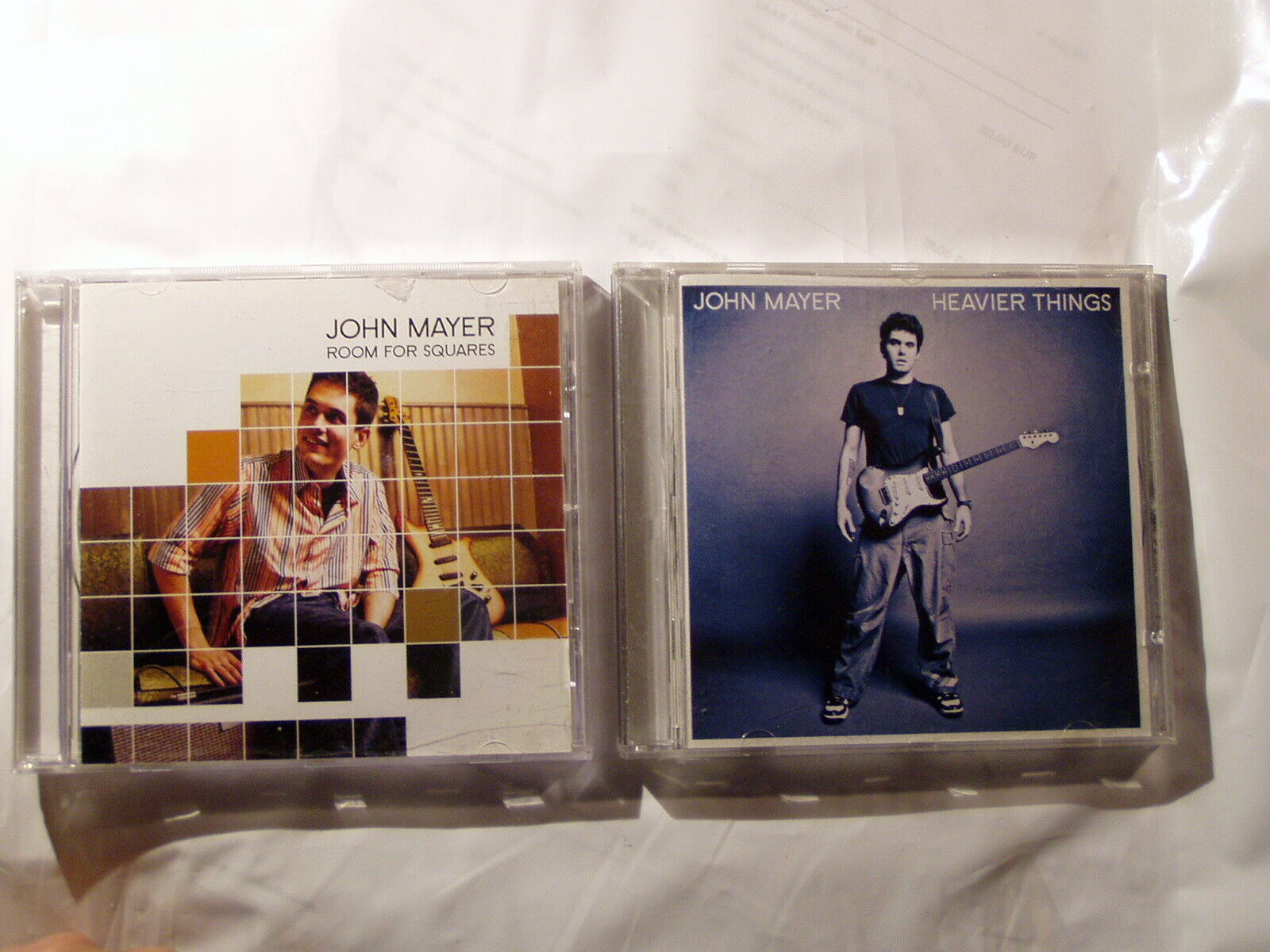 John Mayer : Room for squares + Heavier things 2 x CD versand ohne track D:12€