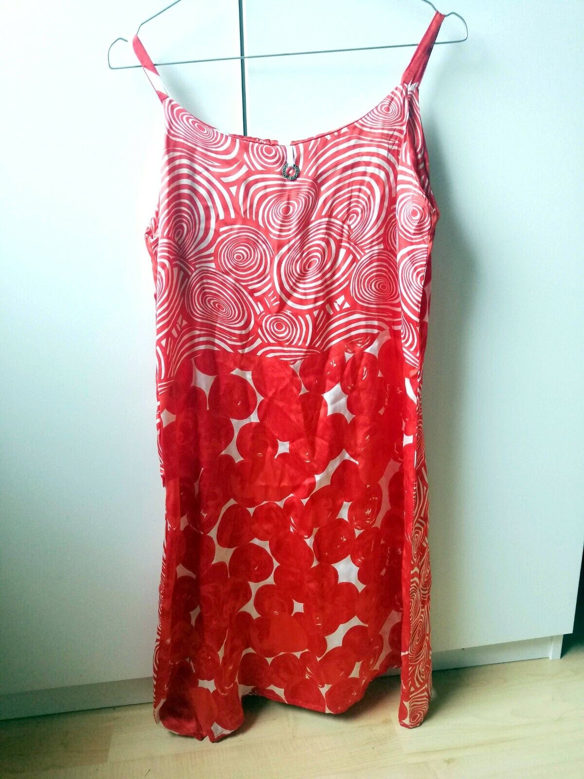 Stunning Save the Queen Silk Summer Dress Size L