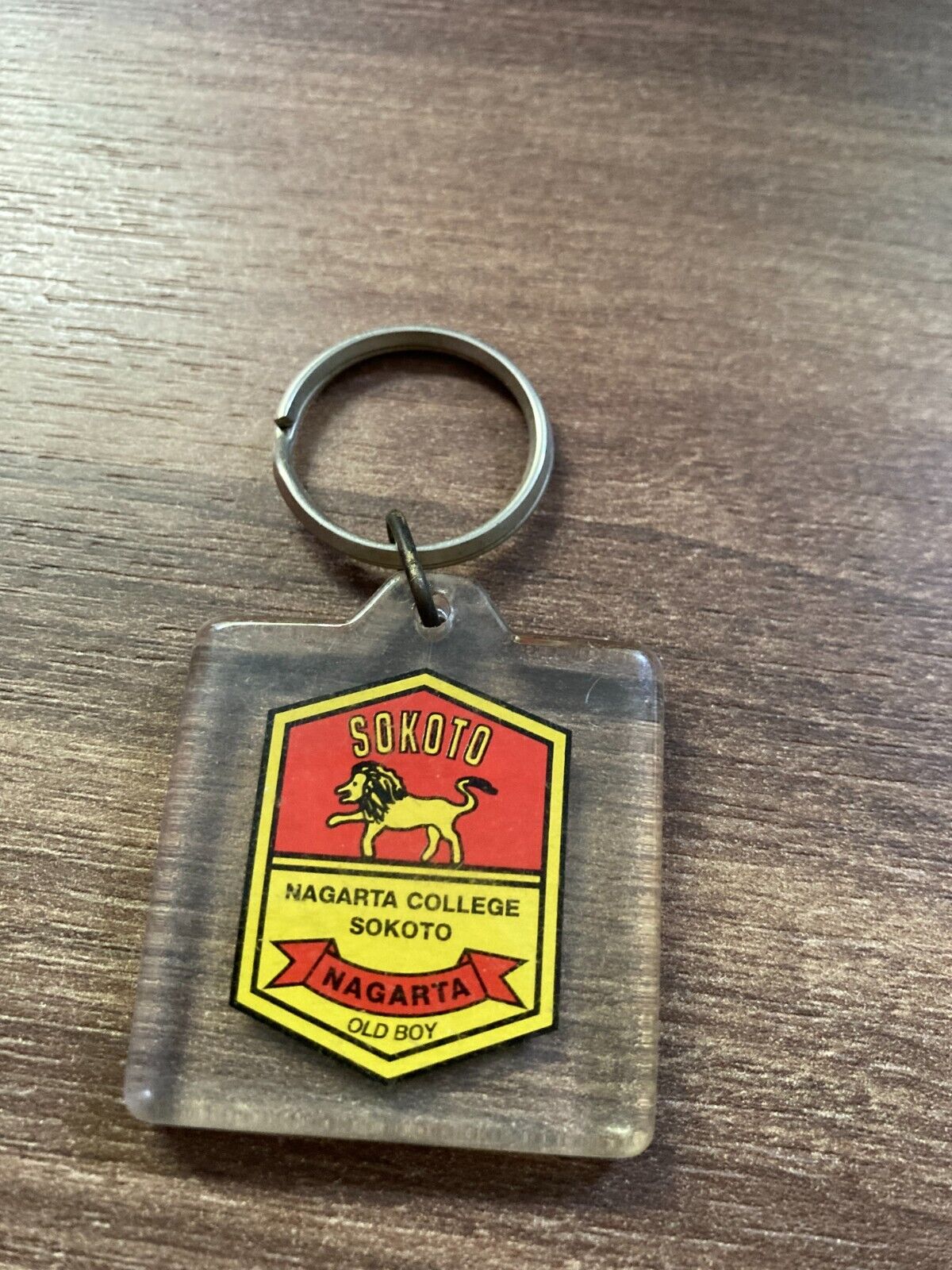 Vintage Sokoto Nagarta College Keychain - Rare 1980s Collectible