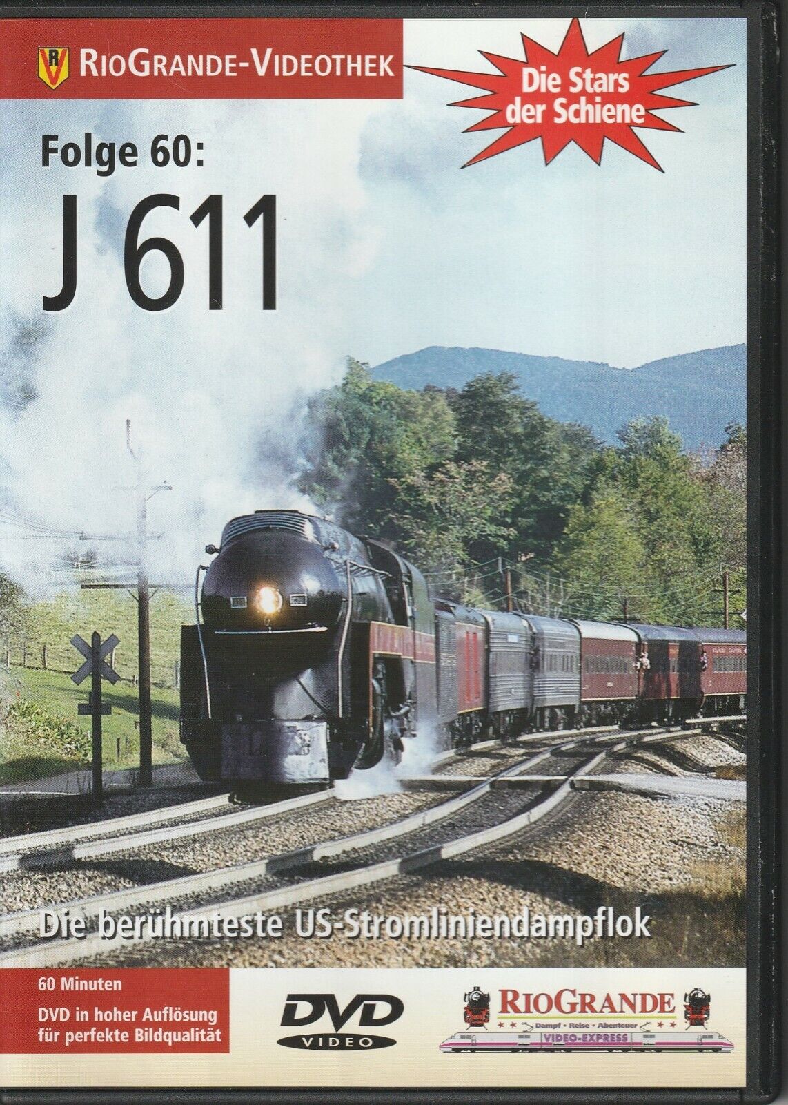 The Stars of the Rail 60: J 611 | Steam Locomotive Railway DVD