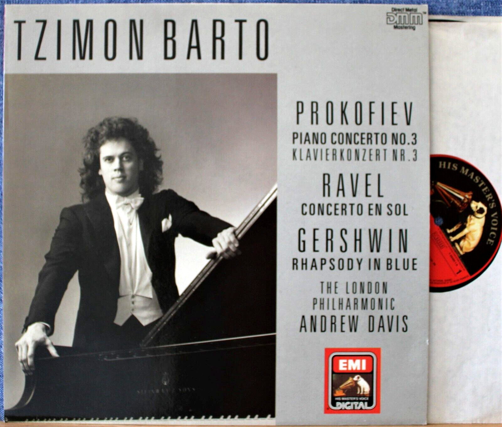 Barto; Davis Prokofiev + Ravel (Piano concertos)+Gershwin EMI 7 49495 dig NM