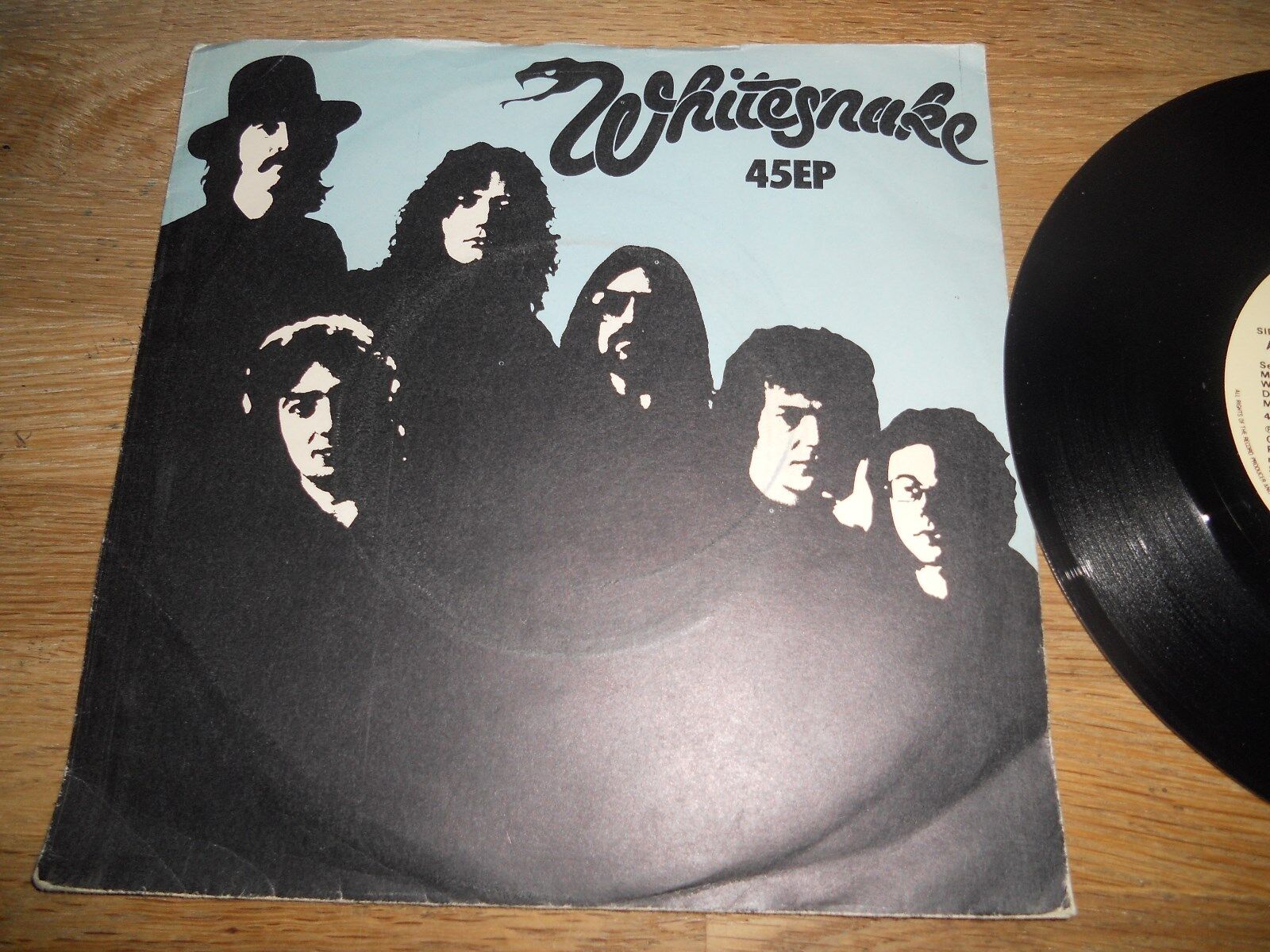 WHITESNAKE "READY AN´WILLING/NIGHTHAWK" 1979 USED RECORDS UK UNITED ARTISTS RARE