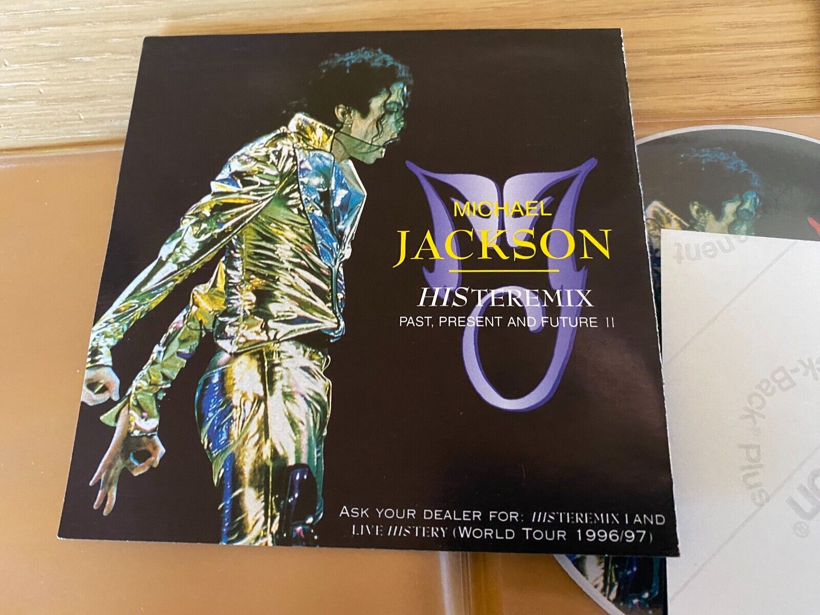 MICHAEL JACKSON "HISTEREMIX" CD ALBUM 1 PRESSING GEMA WEST GERMAN PRESSING RARE*