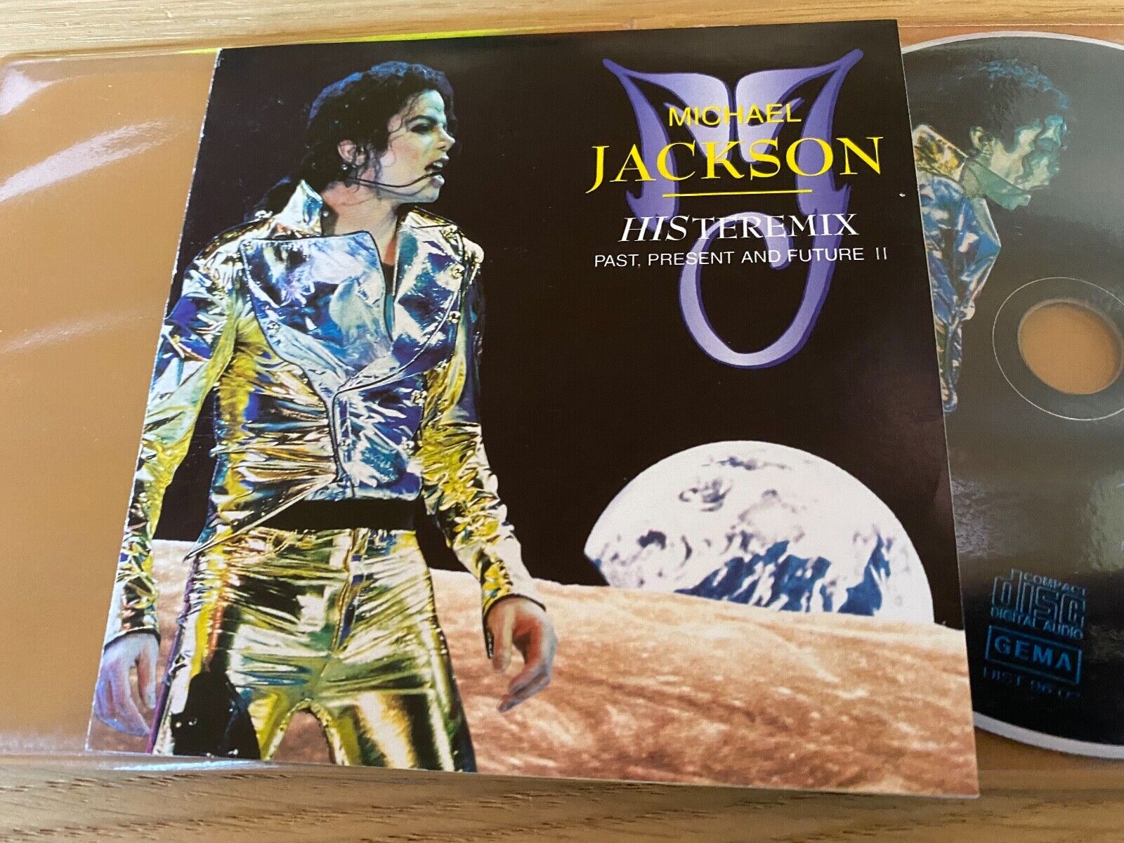 MICHAEL JACKSON "HISTEREMIX" CD ALBUM 1 PRESSING GEMA WEST GERMAN PRESSING RARE*