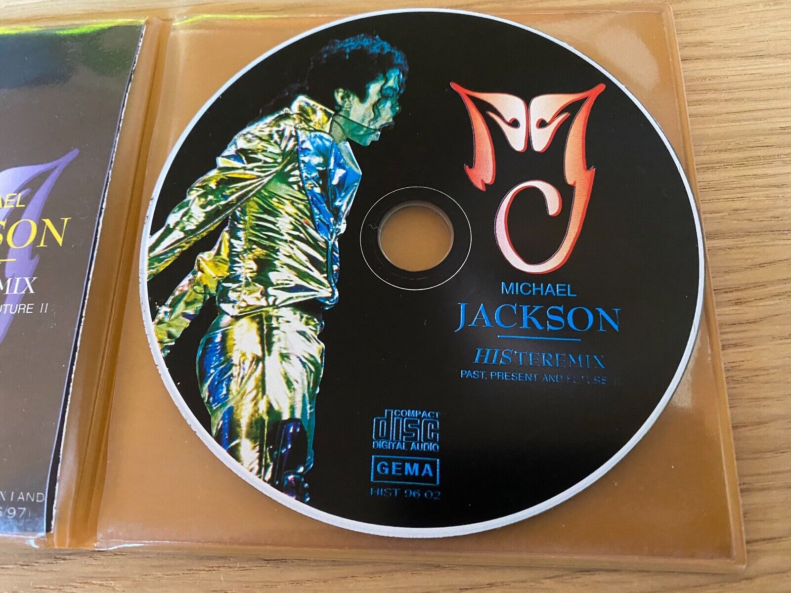 MICHAEL JACKSON "HISTEREMIX" CD ALBUM 1 PRESSING GEMA WEST GERMAN PRESSING RARE*