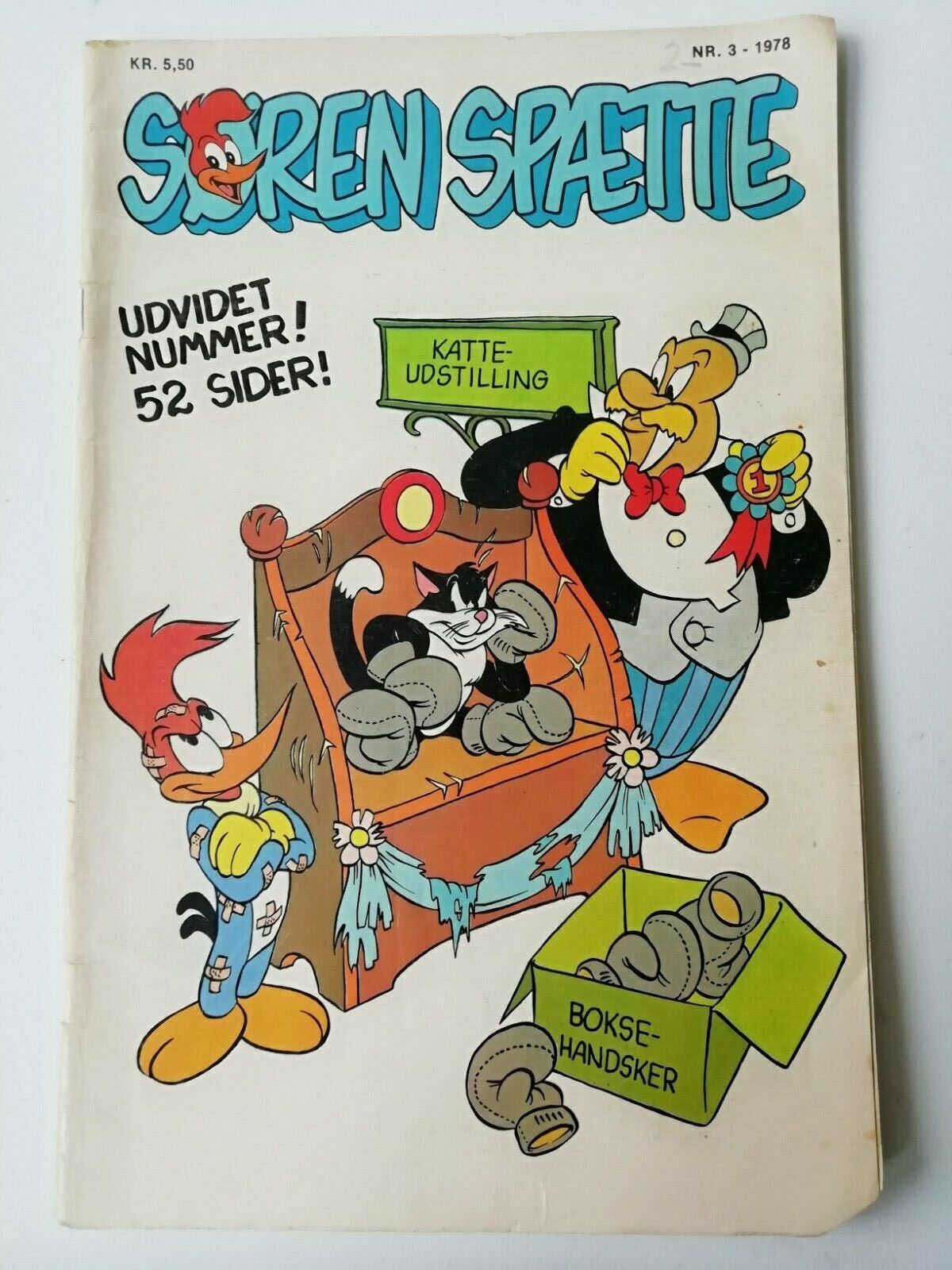 "Søren Spætte"-Woody WoodpeckerNo 3-1978 Danish comic book