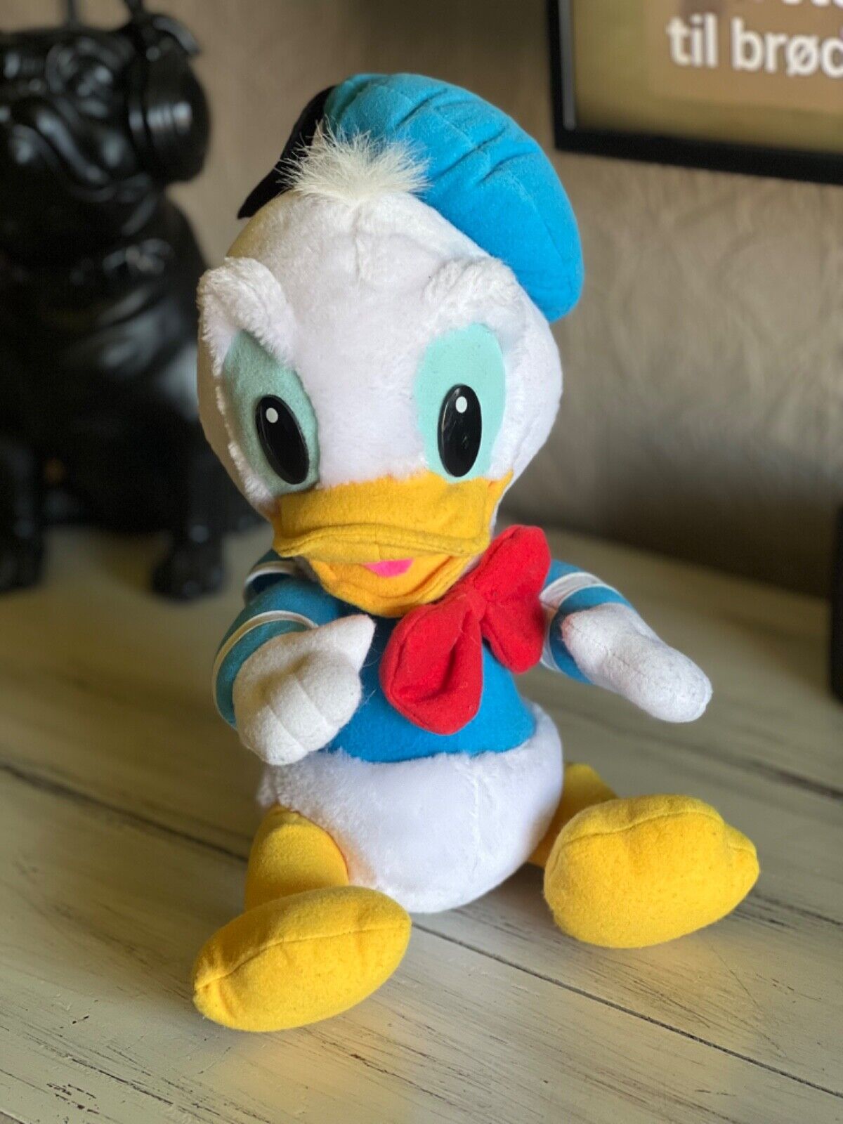 Vintage Disney Baby Donald Duck 29 cm Plush 1987