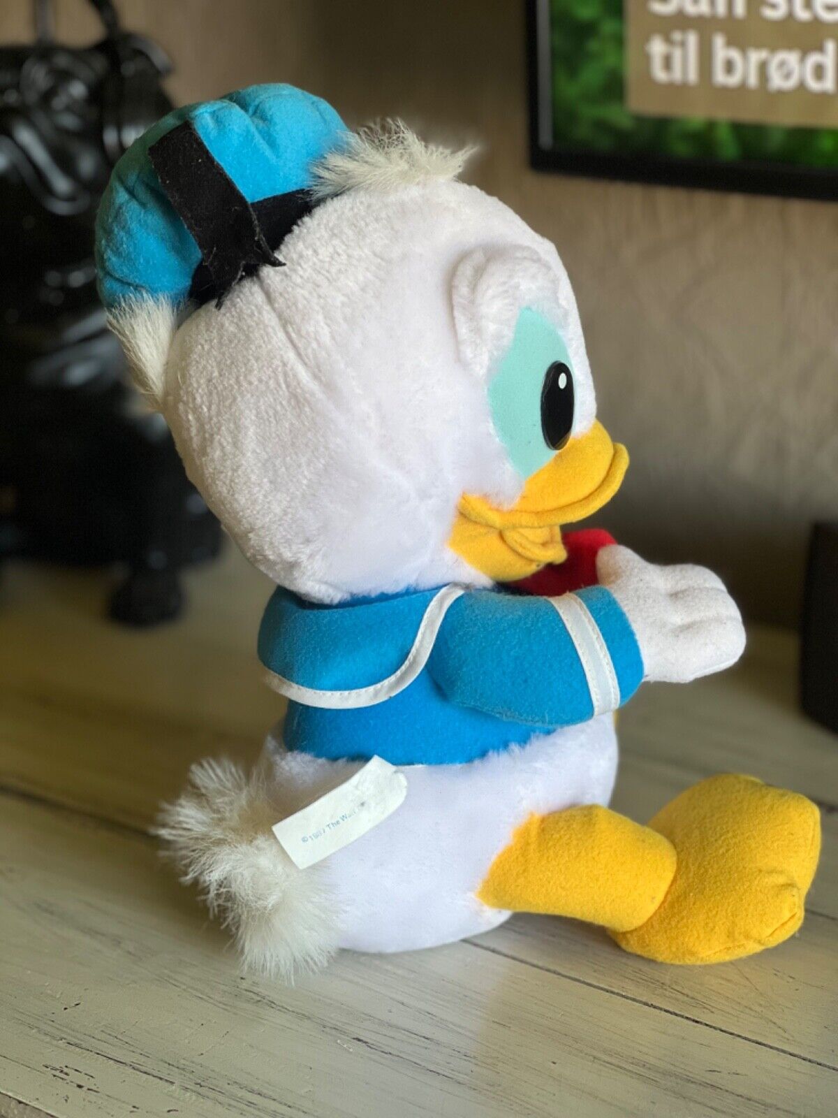 Vintage Disney Baby Donald Duck 29 cm Plush 1987