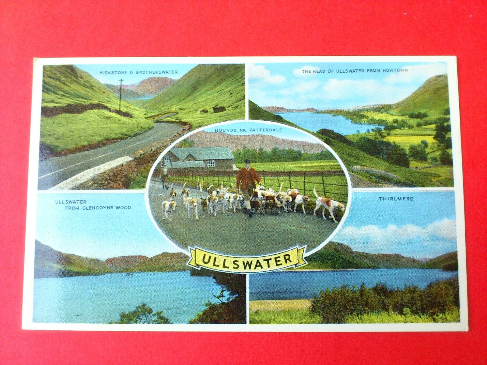 Vintage PostcardUKLake DistrictUllswater From 1962