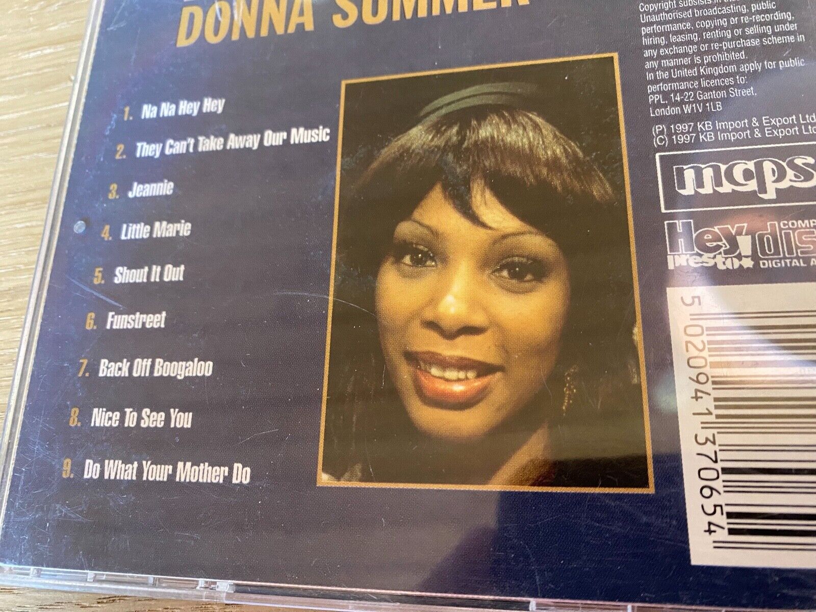 DONNA SUMMER "REFLECTIONS OF DONNA SUMMER" 1997 CD ALBUM 9 TRACK EU PRESSING**