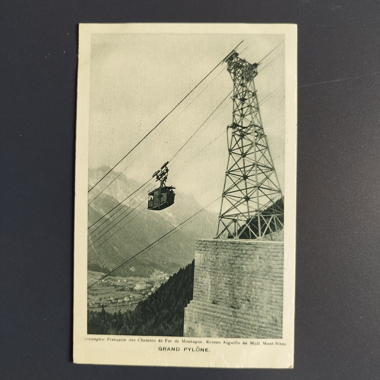 France -  Mont Blanc Grand Pylône 1920s