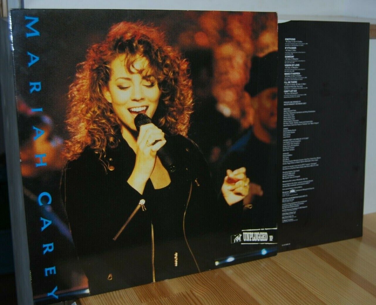 MARIAH CAREY MTV Unplugged EP vinyl RARE 1992