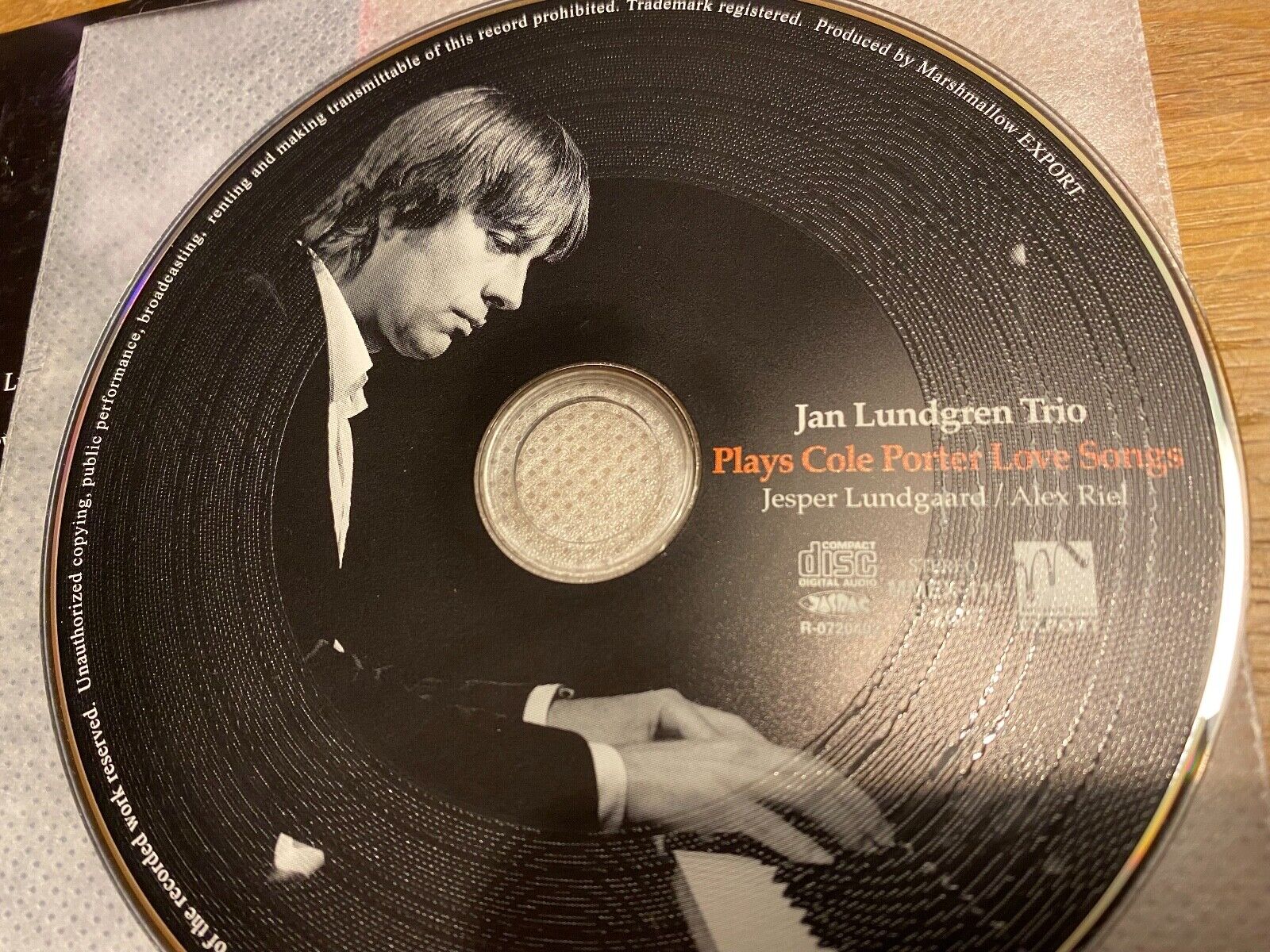 JAN LUNDGREN TRIO PLAYS COLE PORTER LOVE SONGS 2008 JASRAC 11 TRACK JAZZ CDALBUM