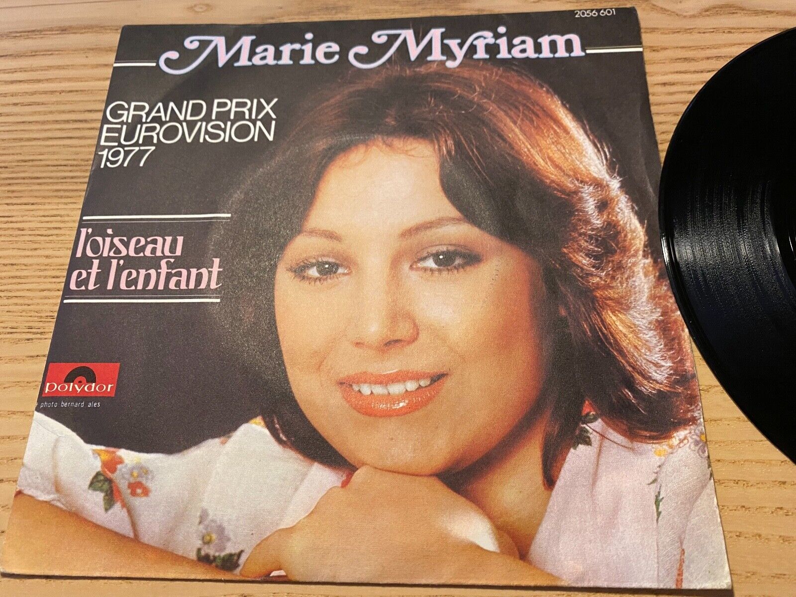 MARIE MYRIAM "L´OISEAU ET L´ENFANT" 1977 FRENCH PRESS POLYDOR SACEM EUROVISION 7