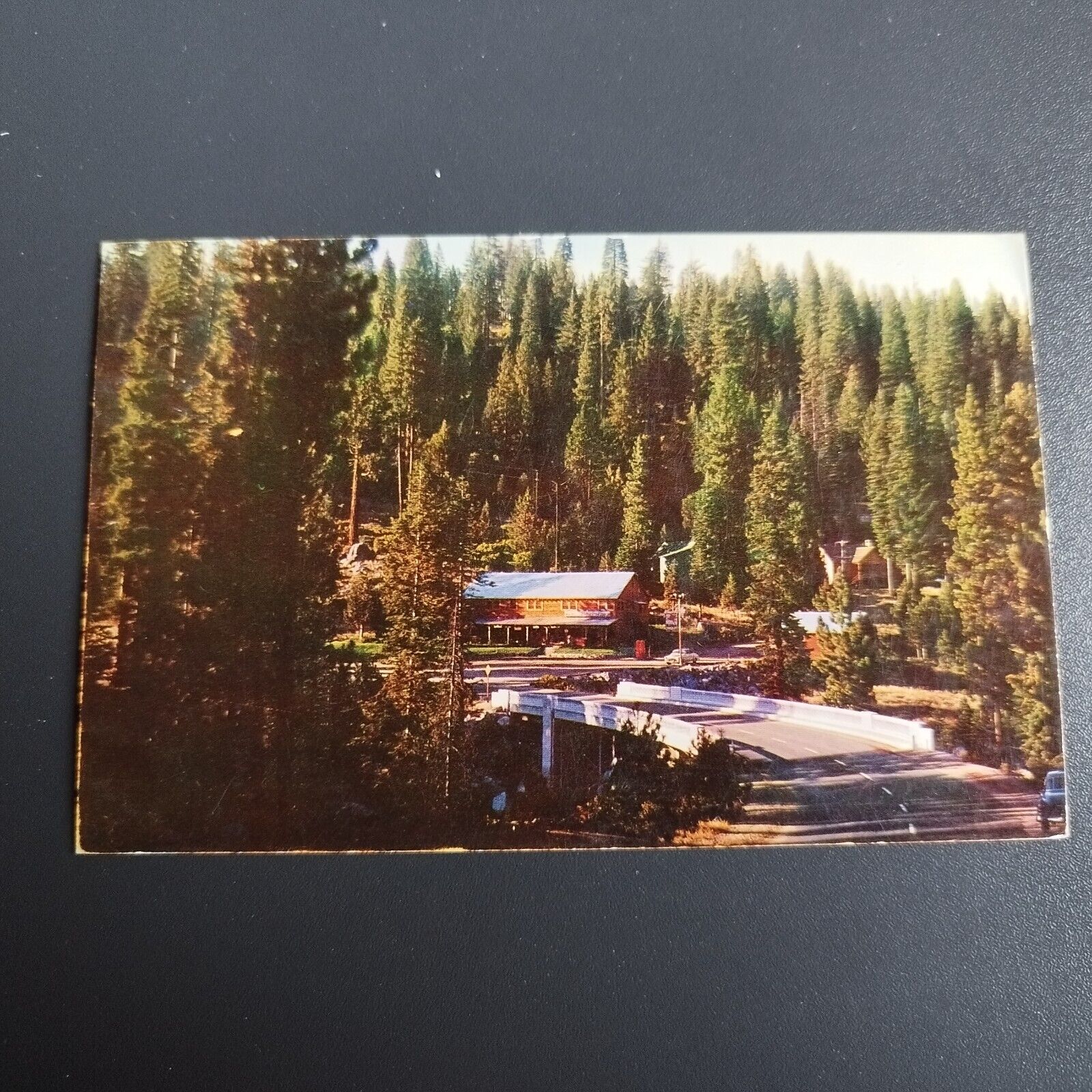 CaliforniaStanislaus  River with Sparrow's Strawberry Resort - 1954