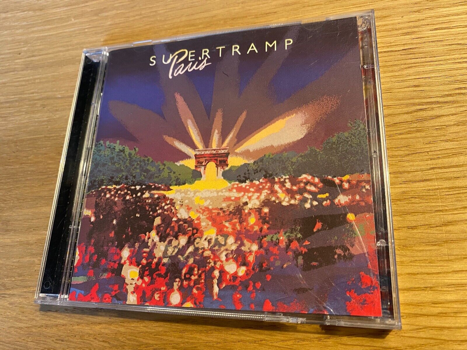 SUPERTRAMP "PARIS" LIVE 199 2 X CD SET 12 TRACK RECORDS EU