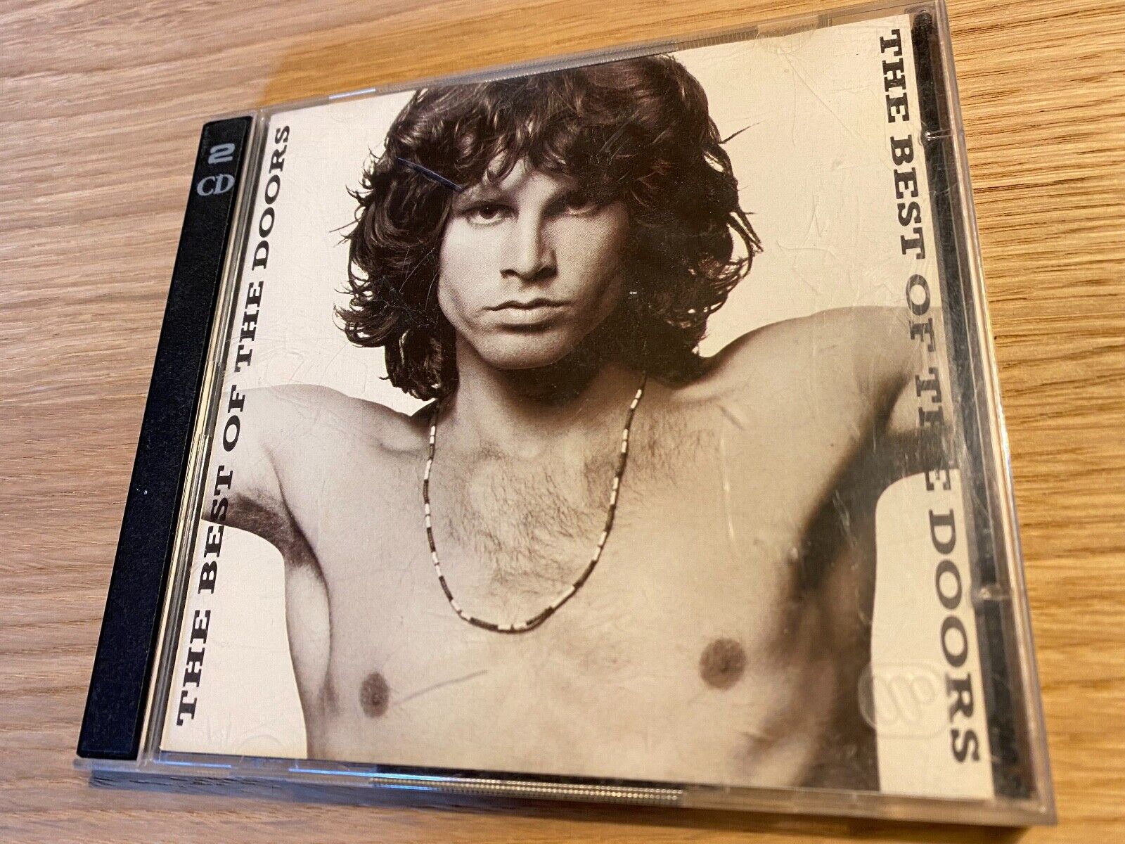 THE DOORS  "THE BEST OF THE DOORS" 19 TRACK 2 X CD ALBUM SET 1985 WGERMAN PRESS