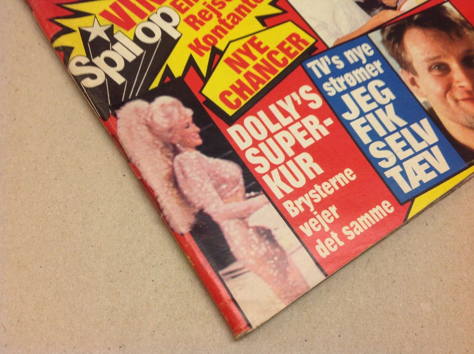 Dolly Parton Weight Loss +Bill Cosby Back Vtg Danish Magazine 1987 "Se og Hoer"