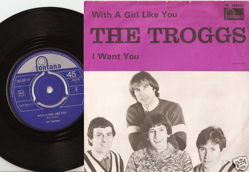 THE TROGGS A GIRL LIKE YOU NORWAY 45+PS 1966 MOD GARAGE FREAKBEAT PSYCH