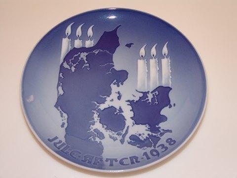 Bing  Grondahl (BG) Christmas Plate from 1938