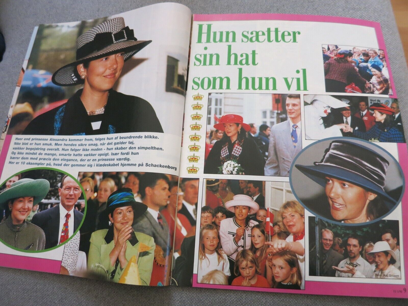 Royal Magazine QUEEN MARGRETHE Frederik ALEXANDRA Joachim HENRIK Ingrid AB23