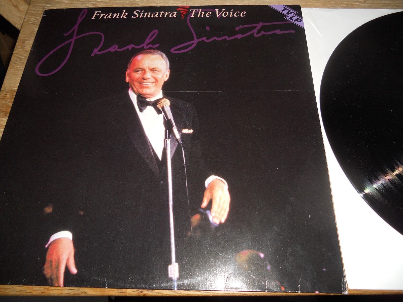 FRANK SINATRA THE VOICE DUTCH PRESSING TV LP 1983 REPRISE  DOMINION RECORDS OOP