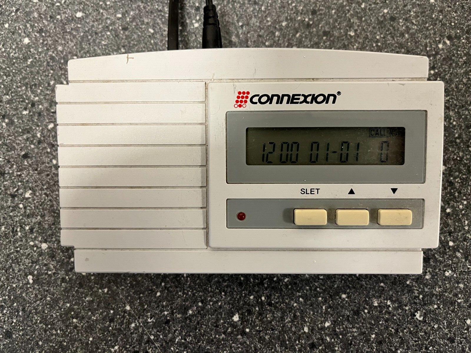 Vintage Connexion Telecom Caller ID Unit ID 30 with Power Adapter, Working