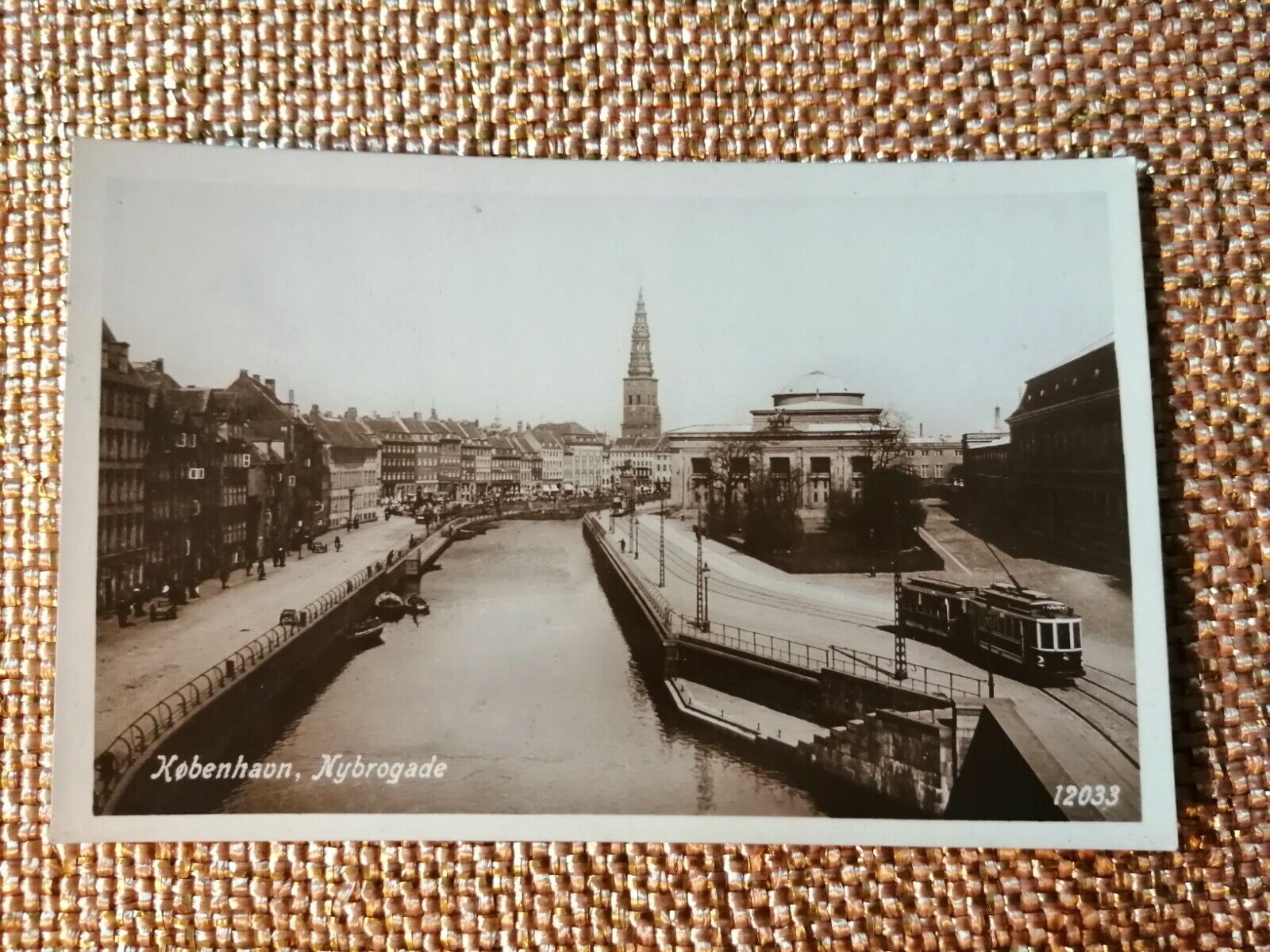 Vintage postcardDenmarkCopenhagenNybrogadeCa1910 Unposted