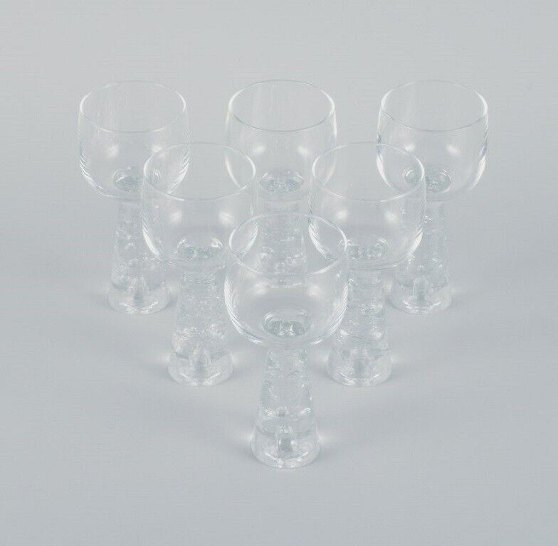 Design Timo Sarpaneva for Iittala Nuutajärvi Vintage Archipelago liqueur Glasses