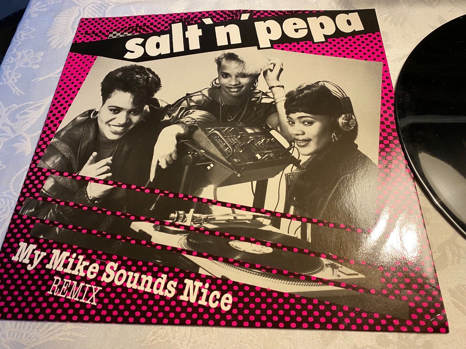 SALT´N´PEPA "MY MIKE SOUNDS NICE" (REMIX)  1987 CHAMPION RECORDS UK PRESSING**