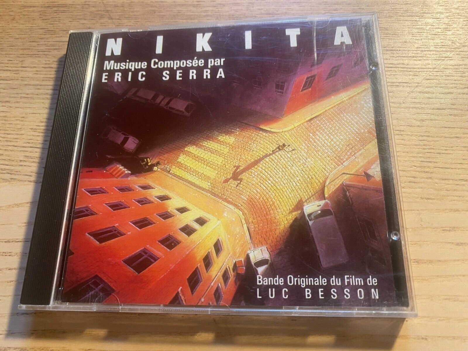 ERIC SERRA "NIKITA BANDE ORIGINALE DU FILM" 1990 VIRGIN RECORDS SACEM FRANCE OOP