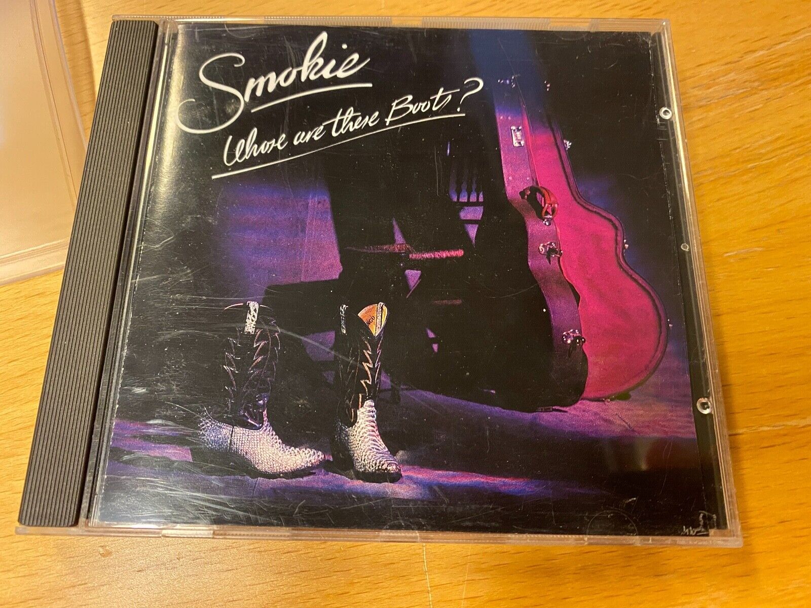 SMOKIE "WHOSE ARE THESE BOOTS?"1990  CD ALBUM POLYGRAM  POLYDOR NORWAY 10 TRACK