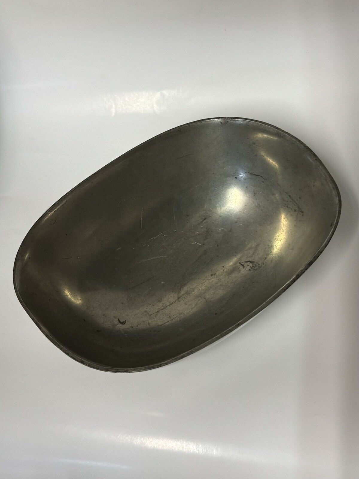 Vintage Center Piece:  Pewter Bowl From Just Andersen Denmark Made In The 1940s