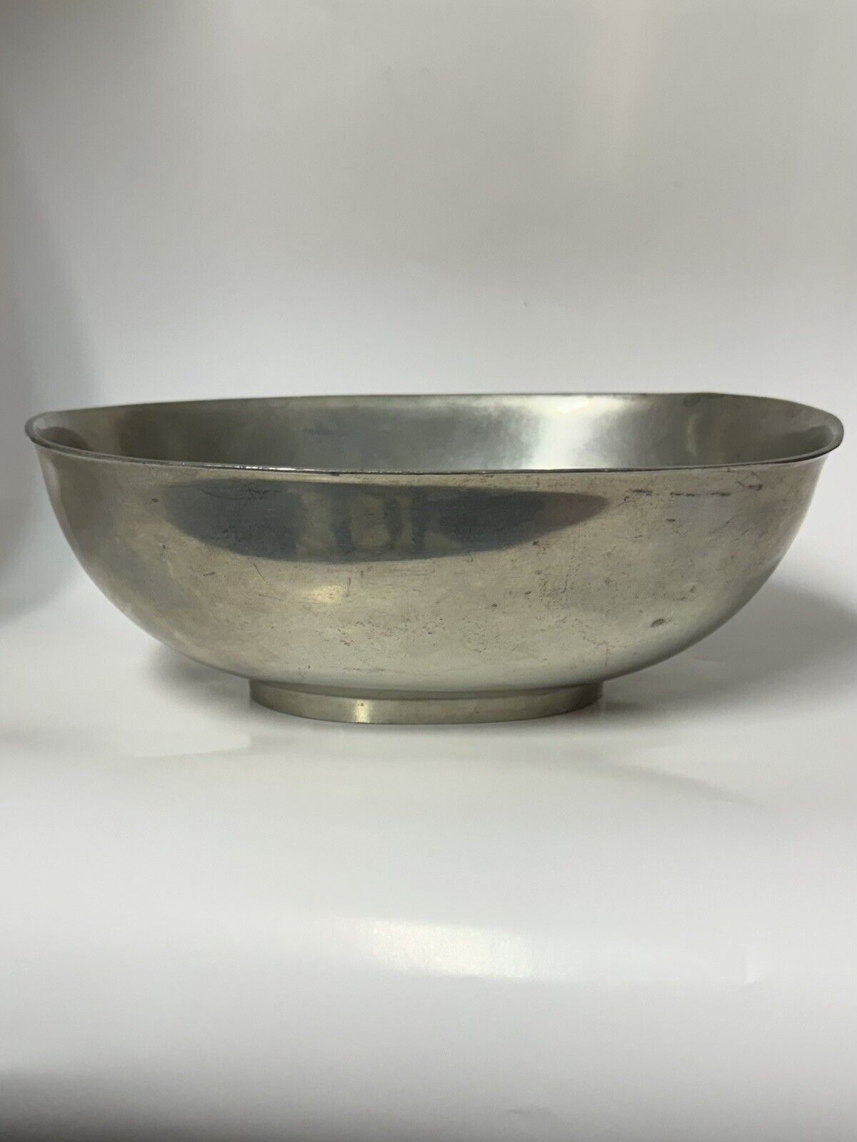 Vintage Center Piece:  Pewter Bowl From Just Andersen Denmark Made In The 1940s