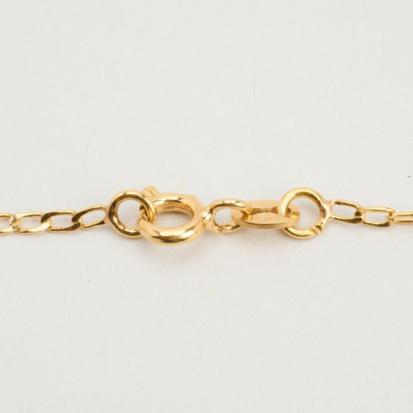 Curb Necklace in 18K Gold 2067 inches | Real Genuine Gold | Quality