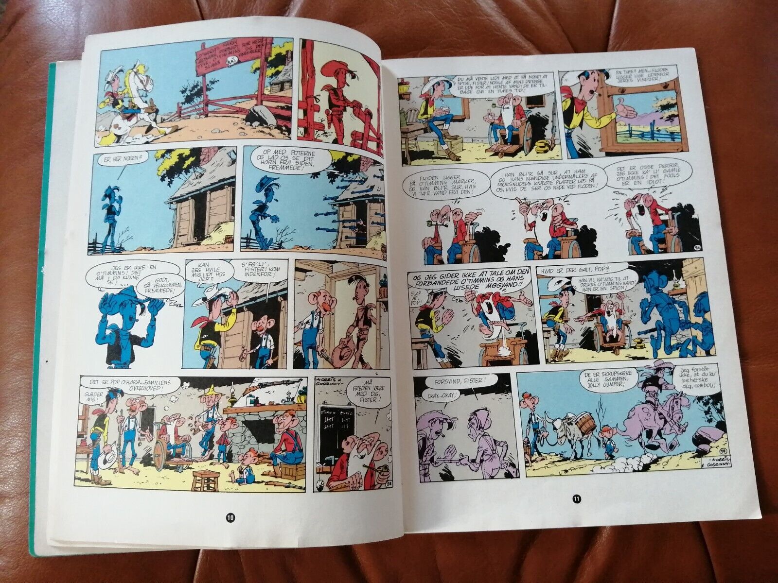 Denmarkcomic book"Lucky Luke" no 31 Morris  Goscinny1978 1sted