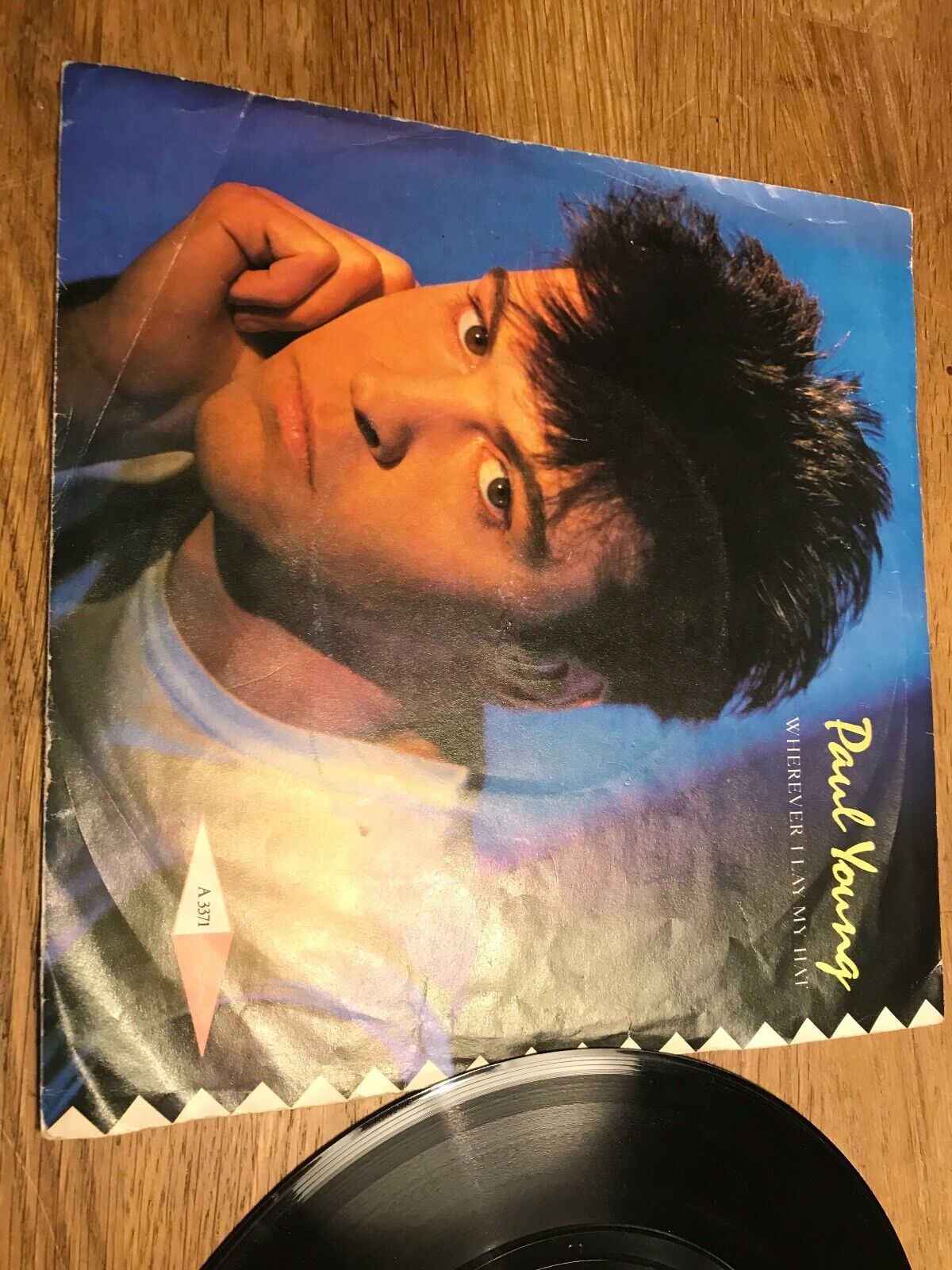 PAUL YOUNG  "WHEREVER I LAY MY HAT (THAT´S MY HOME)" 1983 UK VINYL CBS RECORDS**